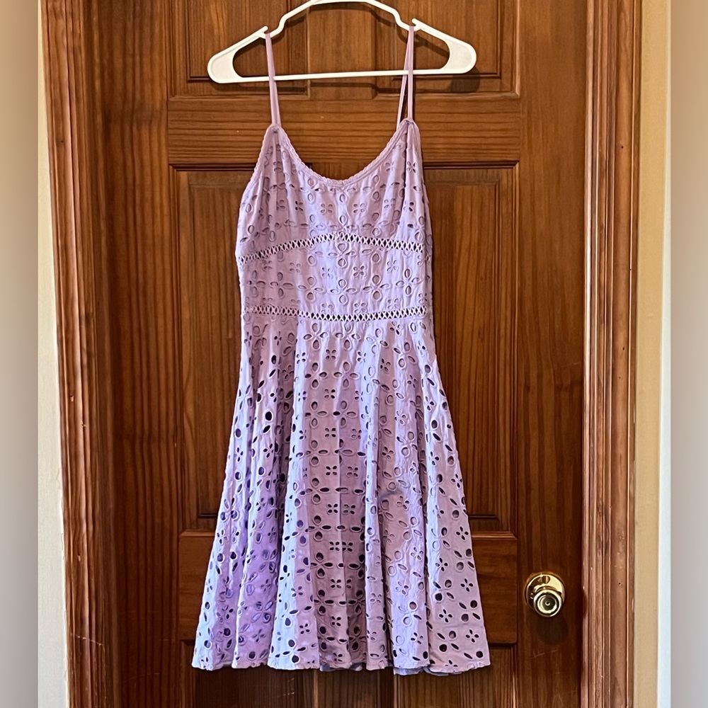 Venus  size women’s 10, Lavender eyelet dress